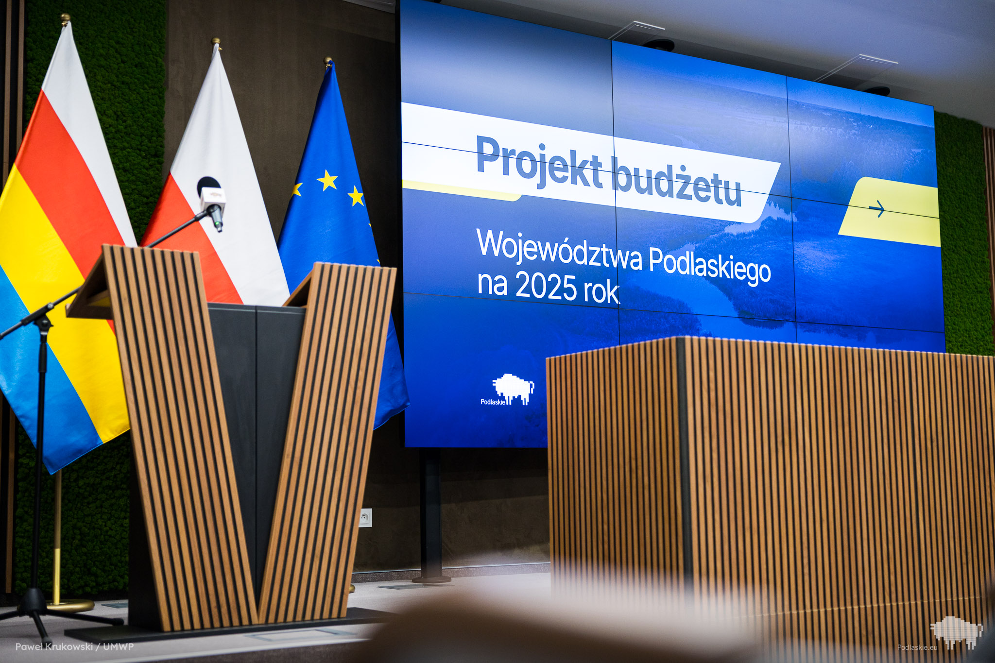 Prezentacja projektu budżetu Województwa Podlaskiego na 2025 r.