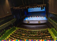 Inauguracja I Podlaskiego Forum Ekonomicznego - widok na Dużą Scenę 