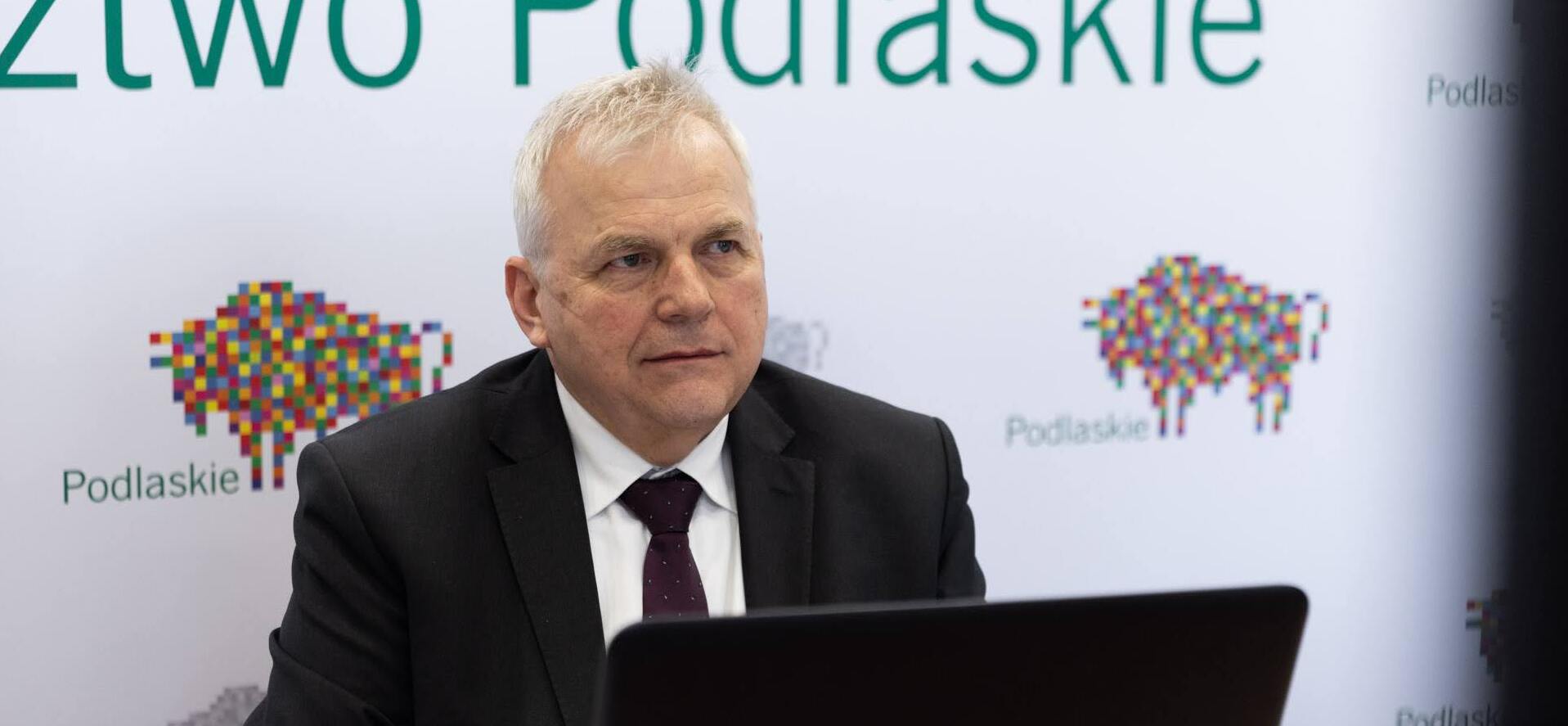 Przewodniczący sejmiku Bogusław Dębski