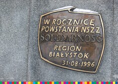 tablica Pomnika Solidarności