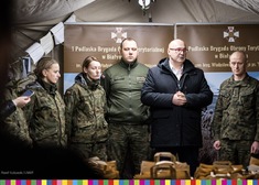 Tomasz Szeweluk, Sekretarz Województwa Podlaskiego składa życzenia wojskowym
