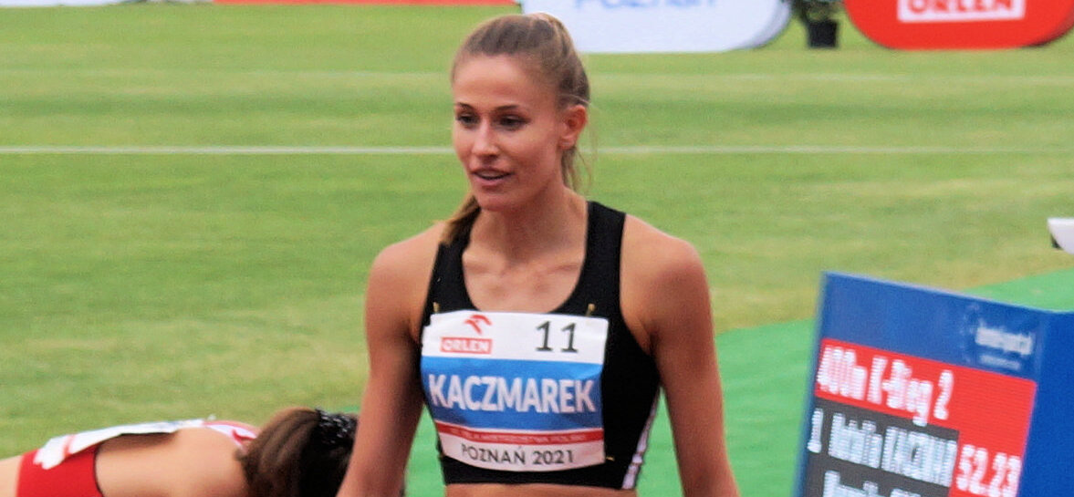 Mistrzyni olimpijska Natalia Kaczmarek