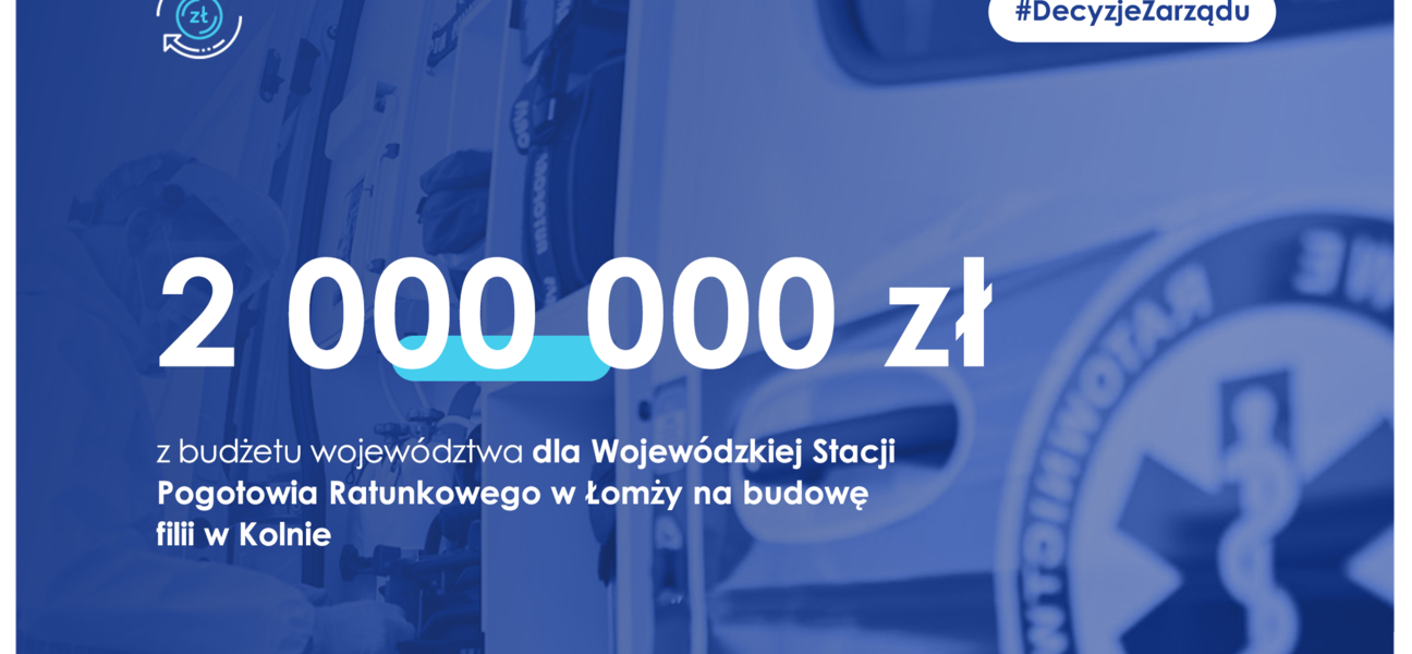 2 mln zł dotacji na filię w Kolnie