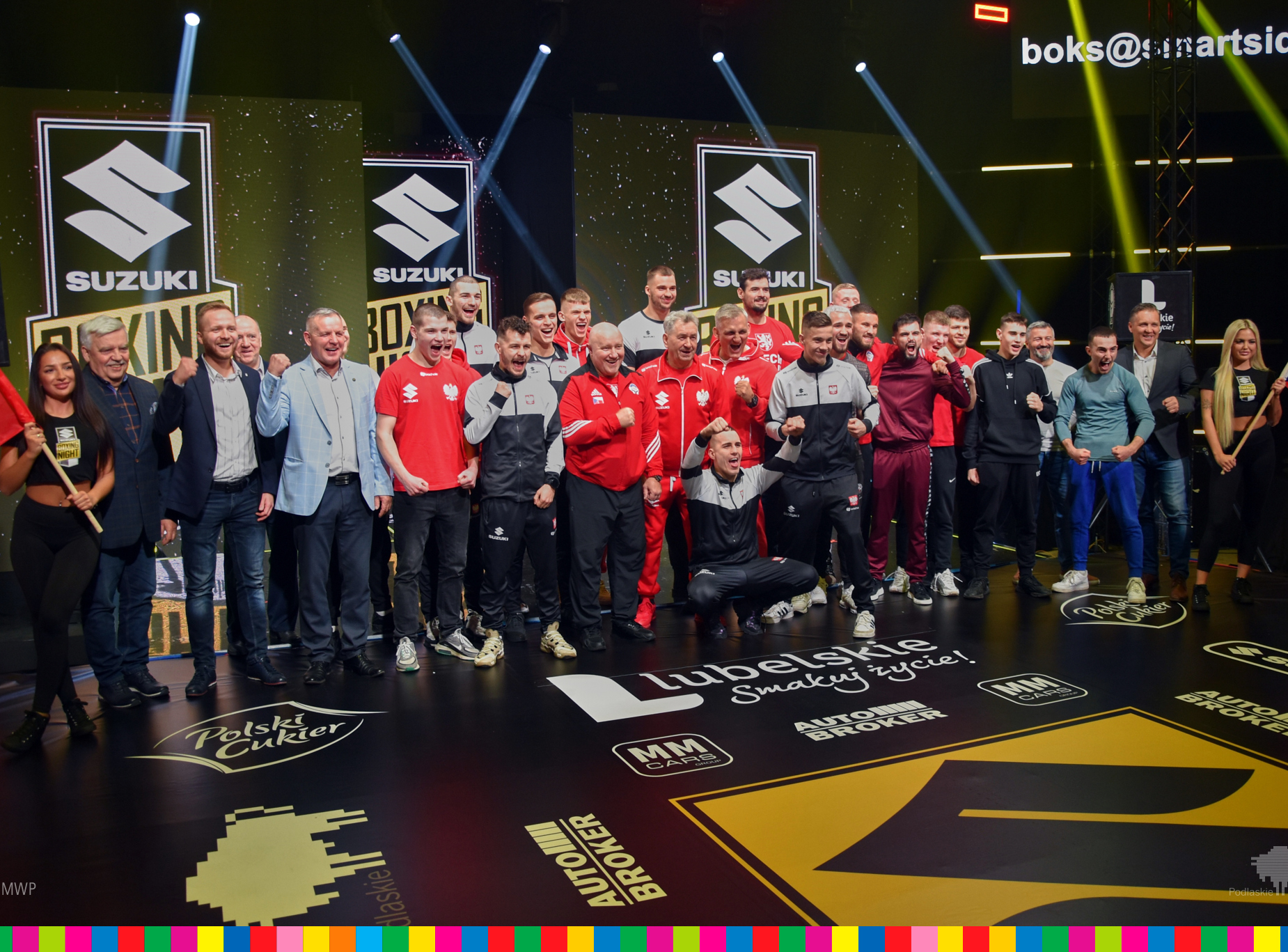 Międzynarodowy bokserski pojedynek mistrzów w Łomży