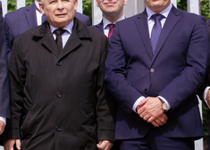 Artur Kosicki i Jarosław Kaczyński.