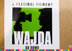 plakat 3. Festiwalu Filmowego Wajda na Nowo