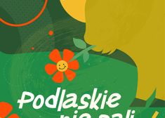 plakat kampanii z napisem Podlaskie nie pali, na któym widać żubra na zielonym tle z kwiatkiem oraz papierosami