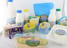 Produkty mleczarni Łapy w grupie na białym tle.jpg