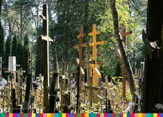 Krzyże na św. Górze Grabarce