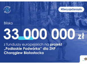 Prawie 33 mln zł z funduszy europejskich na Podlaskie Podwórka