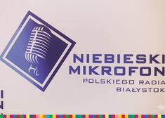Napis – Niebieski Mikrofon Polskiego Radia Białystok