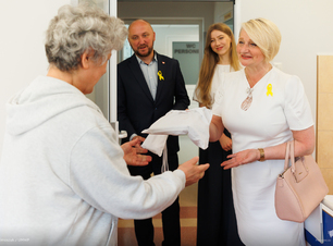 Pierwsze onkodzienninki trafiły do pacjentów Białostockiego Centrum Onkologii