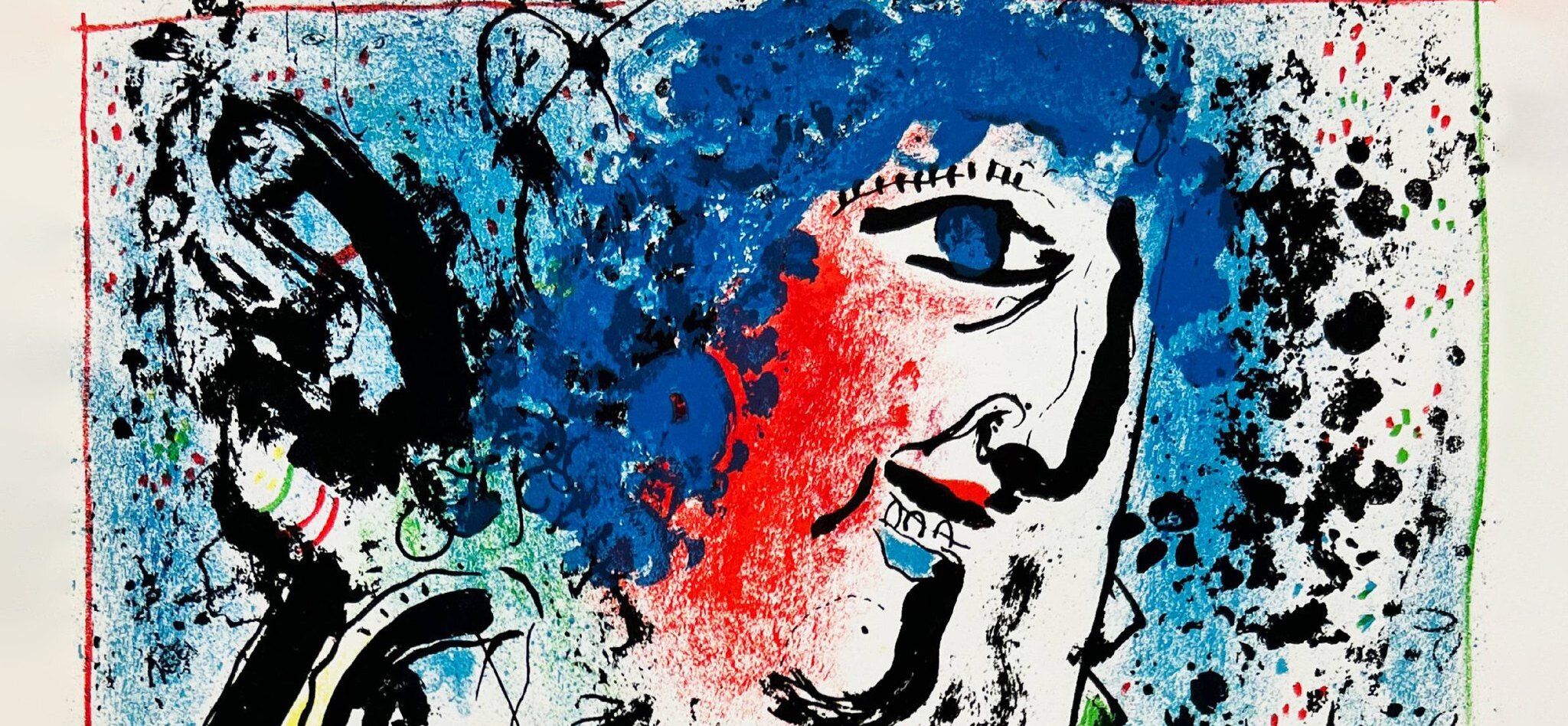 Plakat z obrazem Marca Chagalla