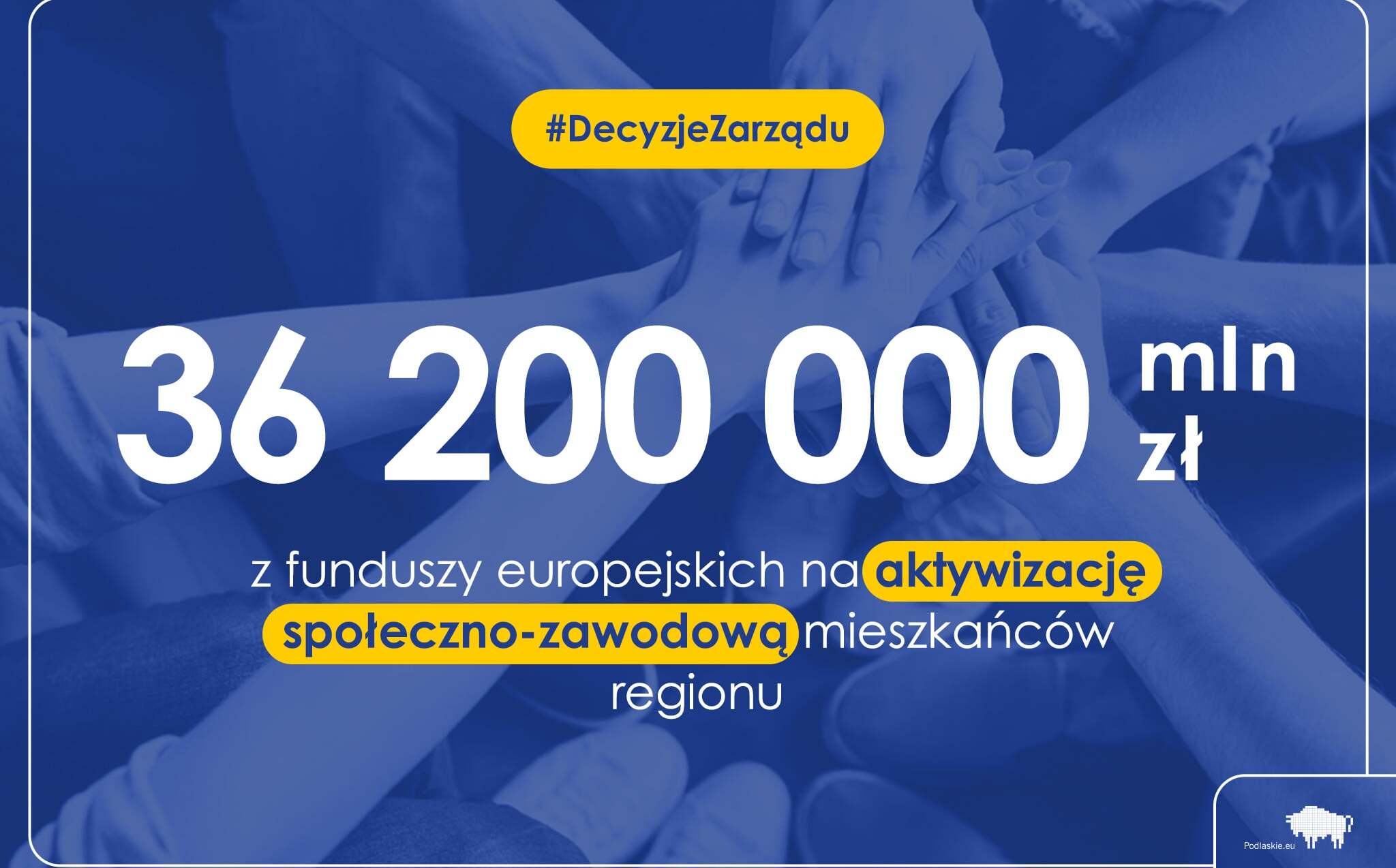 36,2 mln na aktywizację społeczno-zawodową