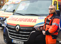 Ambulans i ratownik medyczny