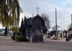 Widok cmentarza