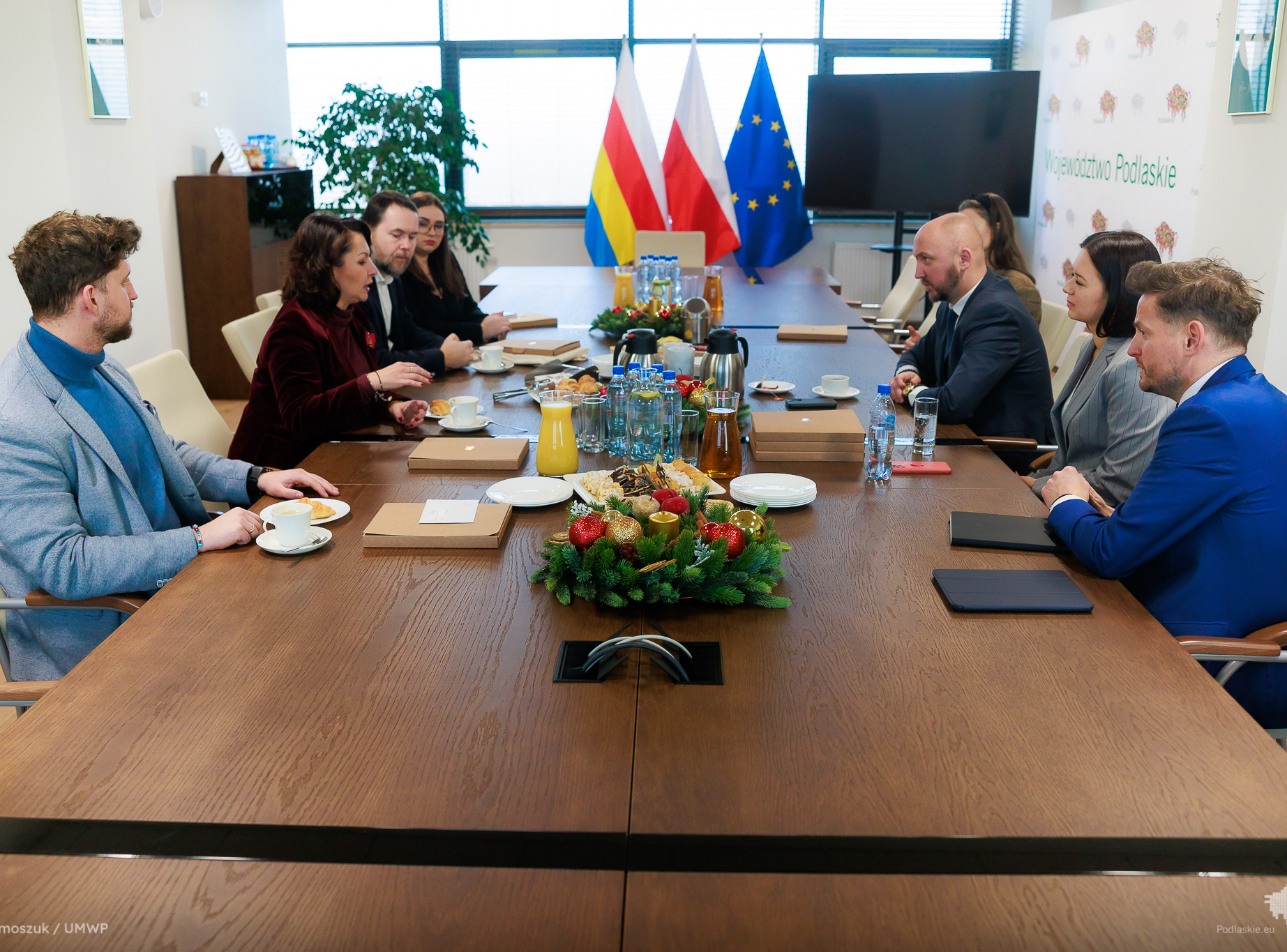 Przedświąteczne spotkanie marszałka z pełnomocnikami