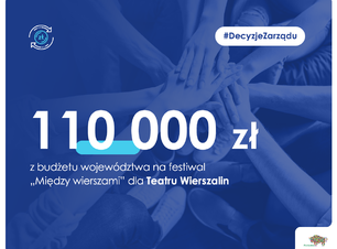 110 tysięcy złotych na festiwal Teatru Wierszalin