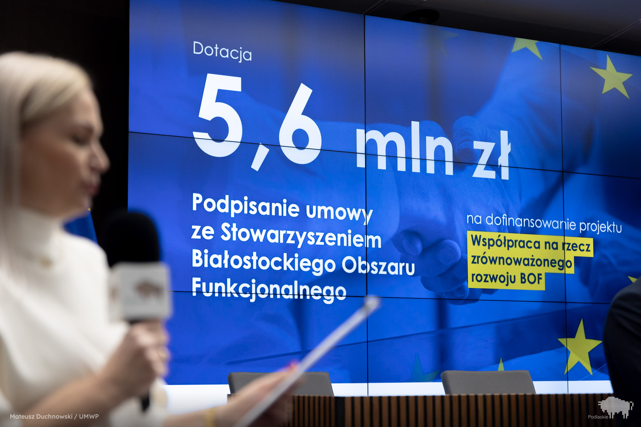 Podpisanie umowy na dofinansowanie projektu „Współpraca na rzecz zrównoważonego rozwoju BOF”